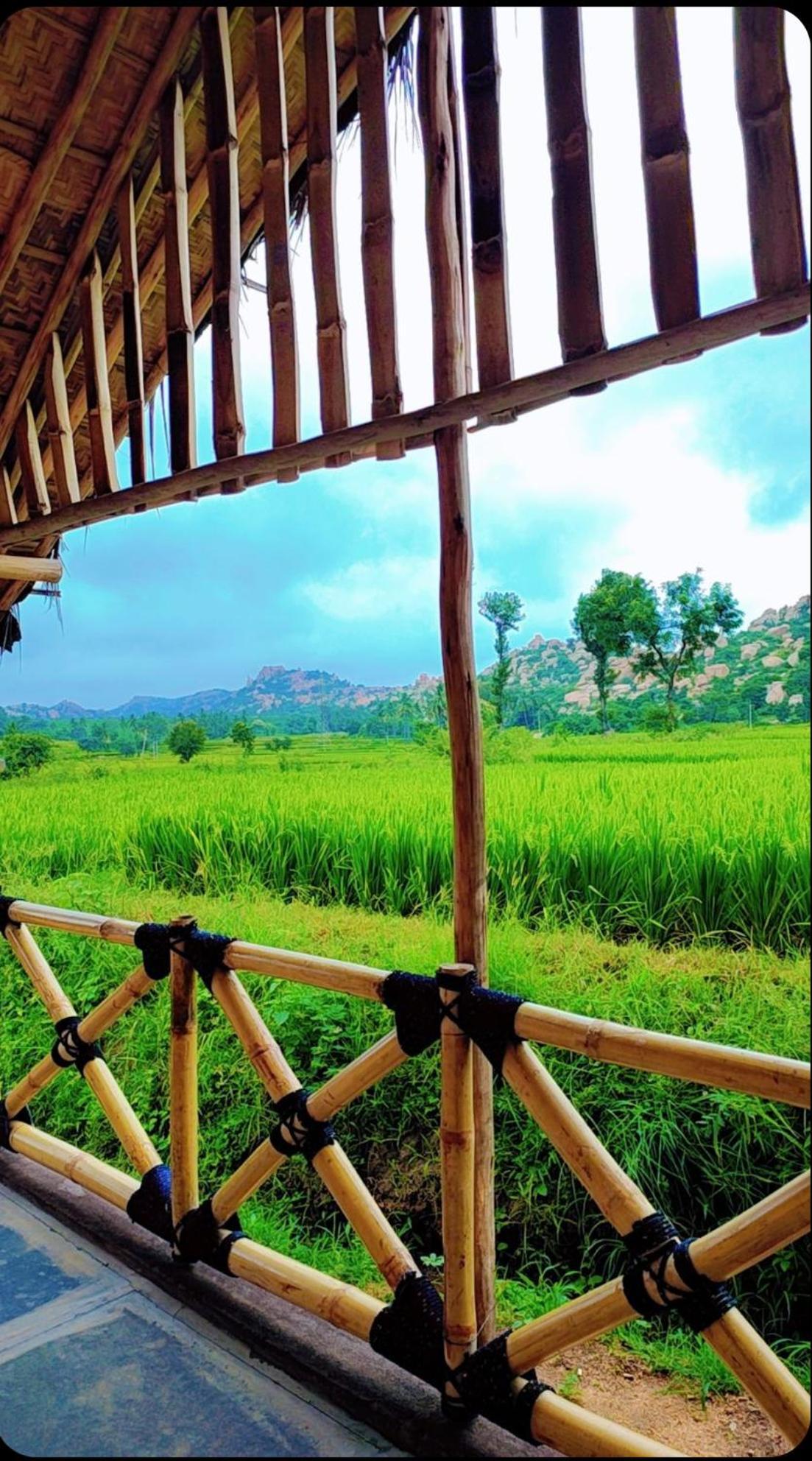 Om Shanti Om Home Stay & Cafe Hampi Bagian luar foto